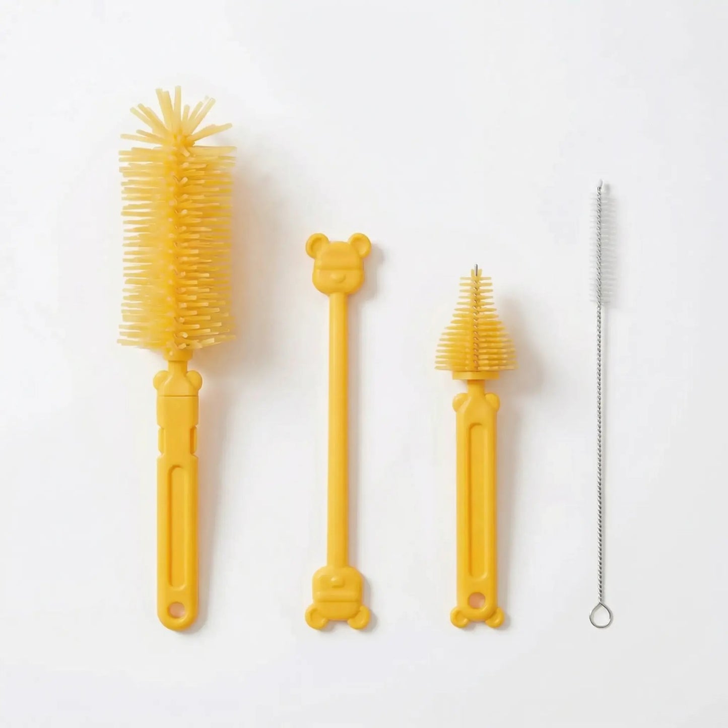 Baby Food Pouch & Squeeze Station Cleaning Brush Set